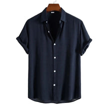 Camisa Manga Curta Lisa Bianchino BC082 - Design Clean e Moderno, Perfeita para Combinações Casuais e Elegantes com Jeans, Linho ou Bermudas.