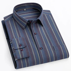 Camisa Social Masculina Bianchino BC154 - Estilo Slim Fit Elegante e Confortável.