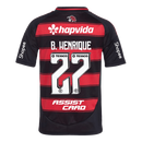 Manto Flamengo Jogo 1 Adidas 2025 – Com Kit Patrocínio – B. Henrique 27
