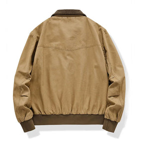 Jaqueta Bomber Vintage Masculina Bianchino BC178 - Estilo clássico com ajuste ergonômico e interior forrado para conforto e elegância.
