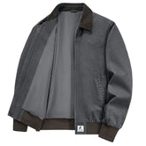 Jaqueta Bomber Vintage Masculina Bianchino BC178 - Estilo clássico com ajuste ergonômico e interior forrado para conforto e elegância.