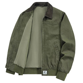 Jaqueta Bomber Vintage Masculina Bianchino BC178 - Estilo clássico com ajuste ergonômico e interior forrado para conforto e elegância.