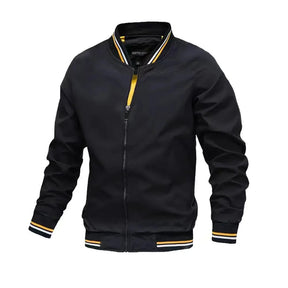 Jaqueta Casual Masculina com Zíperes Bianchino BC039 - Modernidade, estilo urbano e conforto em um design versátil e refinado.