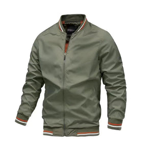Jaqueta Casual Masculina com Zíperes Bianchino BC039 - Modernidade, estilo urbano e conforto em um design versátil e refinado.