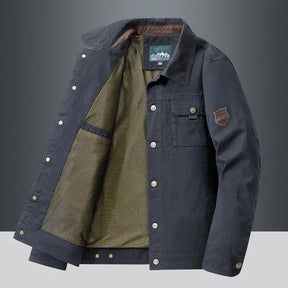Jaqueta Casual Masculina em Algodão Bianchino BC183 - Conforto, estilo casual e acabamento refinado em um design moderno e versátil.