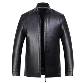 Jaqueta De Couro Masculina Bianchino BC114 - Couro de alta qualidade, fechamento em zíper e design moderno para um visual sofisticado e resistente.







