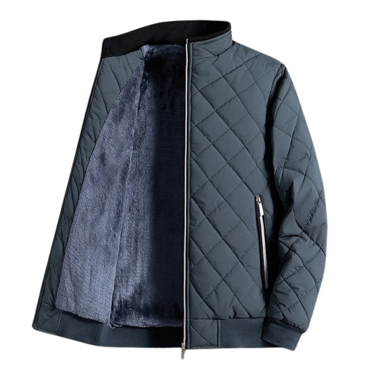 Jaqueta Masculina Bianchino BC130 - Design sofisticado com forro acolchoado e zíper de alumínio.







