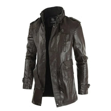 Jaqueta Masculina Bianchino BC165 - Estilo refinado com couro genuíno e poliéster de alta qualidade.







