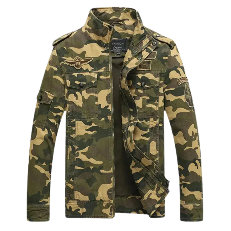 Jaqueta Masculina Camuflada Bianchino BC151 - Visual robusto, isolamento térmico e estilo militar moderno.







