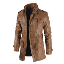 Jaqueta Masculina Bianchino BC165 - Estilo refinado com couro genuíno e poliéster de alta qualidade.







