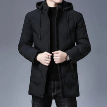 Jaqueta Masculina Bianchino BC164 - Design ajustado, forro acolchoado e fechamento em zíper de alumínio para conforto e estilo sofisticado.
