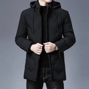 Jaqueta Masculina Bianchino BC164 - Design ajustado, forro acolchoado e fechamento em zíper de alumínio para conforto e estilo sofisticado.