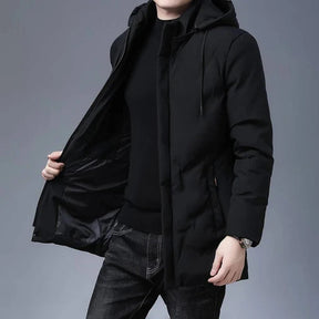 Jaqueta Masculina Bianchino BC164 - Design ajustado, forro acolchoado e fechamento em zíper de alumínio para conforto e estilo sofisticado.