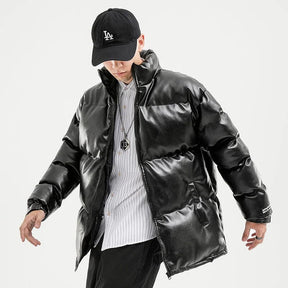 Jaqueta Puffer Masculina de Inverno Bianchino BC102 - Conforto térmico avançado, design moderno e ajuste impecável para o inverno.