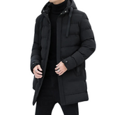 Jaqueta Puffer Masculina Alongada Bianchino BC076 - Isolamento térmico eficiente e design moderno para proteção completa nos dias frios.







