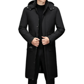 Sobretudo Masculino Bianchino BC230 - Design refinado, proteção contra o frio e conforto premium.