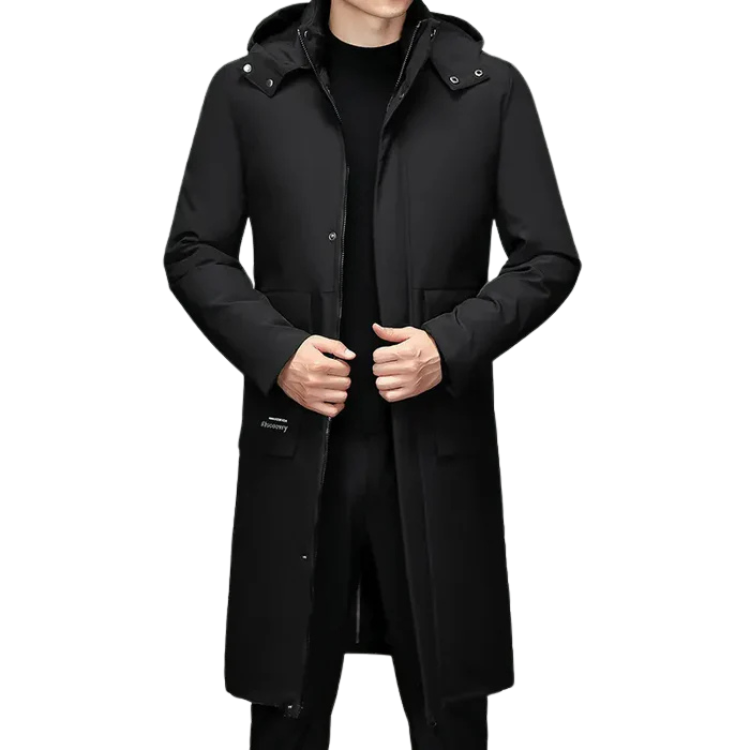 Sobretudo Masculino Bianchino BC230 - Design refinado, proteção contra o frio e conforto premium.
