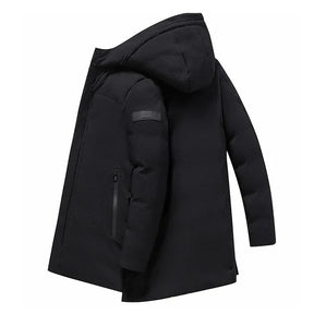 Sobretudo Masculino Bianchino BC233 - Design funcional e impermeável, ideal para climas frios e aventuras urbanas com estilo e conforto.