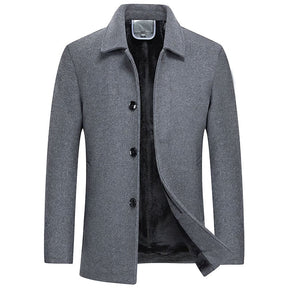 Sobretudo Masculino Curto de Lã Bianchino BC205 - Sofisticação, conforto e proteção contra o frio.