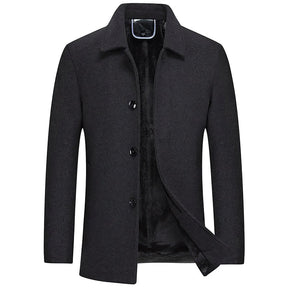 Sobretudo Masculino Curto de Lã Bianchino BC205 - Sofisticação, conforto e proteção contra o frio.