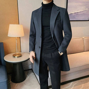 Sobretudo Masculino em Lã Bianchino BC204 - Conforto, estilo e proteção contra o frio.