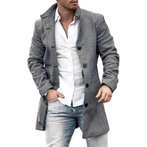 Sobretudo Masculino em Lã Bianchino BC206 - Sofisticação, conforto e proteção para o inverno.