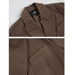 Sobretudo Masculino em Lã Bianchino BC217 - Elegância, conforto e estilo clássico.