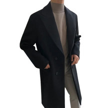 Sobretudo Masculino em Lã Bianchino BC217 - Elegância, conforto e estilo clássico.