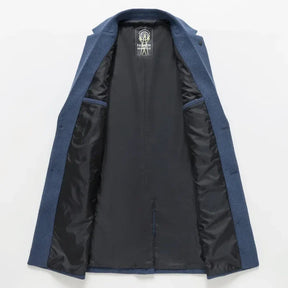 Sobretudo Masculino Bianchino BC232 - Design elegante em lã premium para proteção e estilo no inverno e outono.