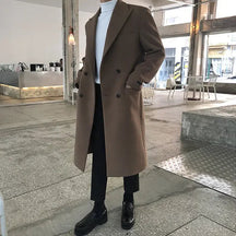 Sobretudo Masculino em Lã Bianchino BC217 - Elegância, conforto e estilo clássico.