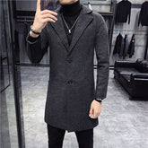 Sobretudo Masculino Bianchino BC235 - Lã batida, design elegante e refinado. Ideal para o inverno e outono.