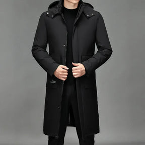Sobretudo Masculino Bianchino BC230 - Design refinado, proteção contra o frio e conforto premium.