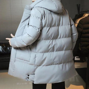 Sobretudo Masculino Puffer em Lã Bianchino BC216 - Estilo, conforto e proteção contra o frio.
