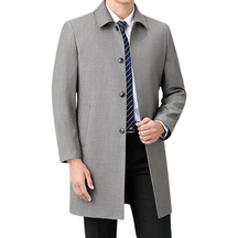 Sobretudo Masculino Social em Lã Bianchino BC234 - Design refinado e elegante, ideal para eventos formais e ocasiões especiais.