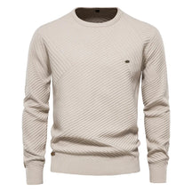 Suéter Masculino em Lã Bianchino BC175 - Modelo Slim Fit com Gola Redonda Sofisticada, Tecido Premium e Acabamento Reforçado para Estilo e Durabilidade.