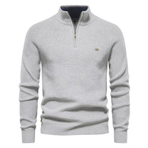 Suéter Masculino em Lã Bianchino BC173 - Modelagem Slim Fit, Gola V e Lã Premium para um visual refinado e confortável.