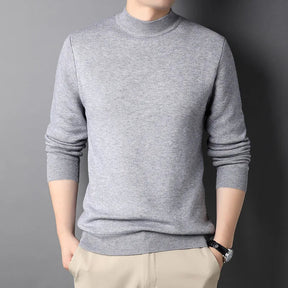 Suéter Masculino em Lã Gola Alta Bianchino BC180 - Estilo Sofisticado com Gola Alta. Ideal para Looks Clássicos e Modernos com Conforto e Durabilidade.