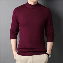 Suéter Masculino em Lã Gola Alta Bianchino BC180 - Estilo Sofisticado com Gola Alta. Ideal para Looks Clássicos e Modernos com Conforto e Durabilidade.