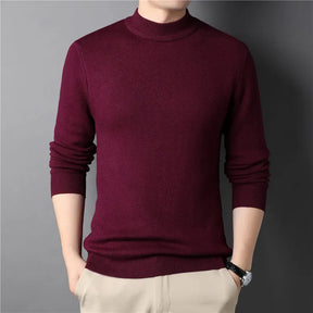 Suéter Masculino em Lã Gola Alta Bianchino BC180 - Estilo Sofisticado com Gola Alta. Ideal para Looks Clássicos e Modernos com Conforto e Durabilidade.