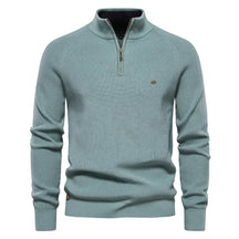 Suéter Masculino em Lã Bianchino BC173 - Modelagem Slim Fit, Gola V e Lã Premium para um visual refinado e confortável.