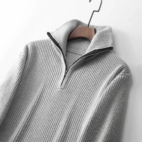 Suéter Masculino em Tricot Bianchino BC019 - Tricot premium e design refinado para um visual moderno e versátil.