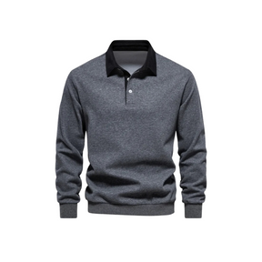 Suéter Masculino Gola Polo Bianchino BC021 - Tecido premium com design clássico e moderno, ideal para looks sofisticados e versáteis.