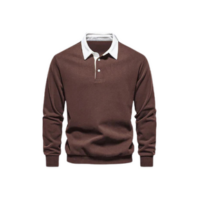 Suéter Masculino Gola Polo Bianchino BC021 - Tecido premium com design clássico e moderno, ideal para looks sofisticados e versáteis.