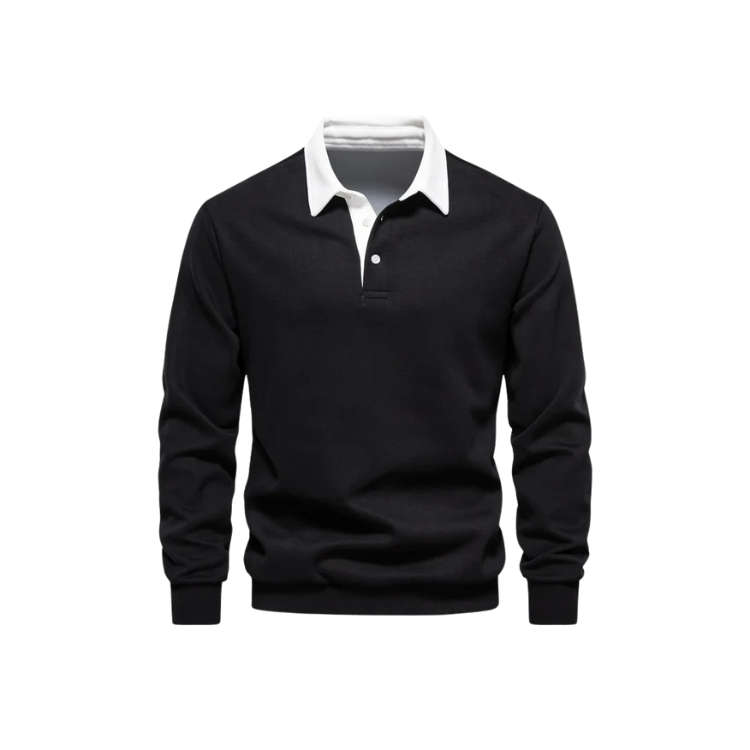 Suéter Masculino Gola Polo Bianchino BC021 - Tecido premium com design clássico e moderno, ideal para looks sofisticados e versáteis.