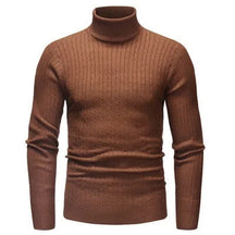 Suéter Masculino Pullover de Gola Alta Bianchino BC177 - Slim Fit com Tecido Premium e Gola Alta Sofisticada para Elegância e Conforto em Dias Frios.