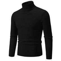Suéter Masculino Pullover de Gola Alta Bianchino BC177 - Slim Fit com Tecido Premium e Gola Alta Sofisticada para Elegância e Conforto em Dias Frios.