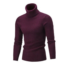 Suéter Masculino Pullover de Gola Alta Bianchino BC177 - Slim Fit com Tecido Premium e Gola Alta Sofisticada para Elegância e Conforto em Dias Frios.