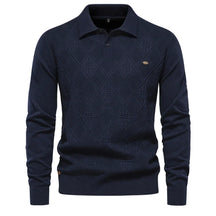 Suéter Masculino Slim Fit em Lã Bianchino BC178 - Design Elegante com Gola Alta e Tecido Premium para Sofisticação e Conforto.