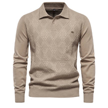 Suéter Masculino Slim Fit em Lã Bianchino BC178 - Design Elegante com Gola Alta e Tecido Premium para Sofisticação e Conforto.